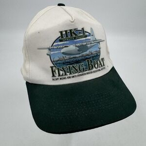 Vintage HK-1 Hughes Flying Boat Spruce Goose Adjustable Hat KC Hat‎